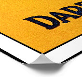 ヴィンテージレースカーのポスター: Darrackq車広告 ポスター (角)