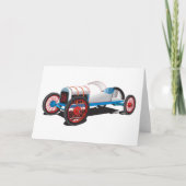 ヴィンテージレースカークラシック自動車 カード (正面)