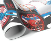 ヴィンテージレースカークラシック自動車 ラッピングペーパー (ロールコーナー)