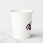 ヴィンテージレースカークラシック自動車 紙コップ (右)