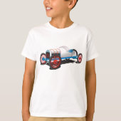 ヴィンテージレースカークラシック自動車 Tシャツ (正面)