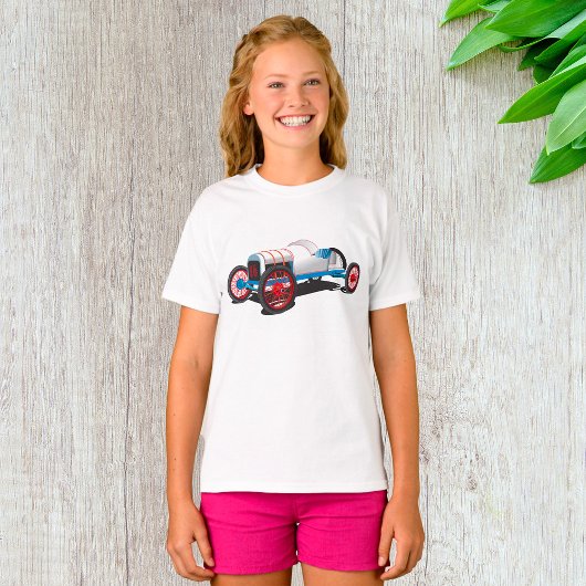ヴィンテージレースカークラシック自動車 Tシャツ