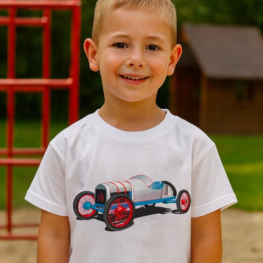 ヴィンテージレースカークラシック自動車 Tシャツ