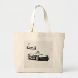 ヴィンテージレースカー ラージトートバッグ