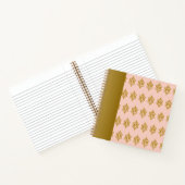 ヴィンテージレースゲストブックノートブックギフト ノートブック (内部)