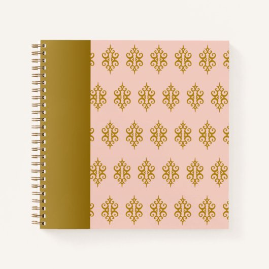 ヴィンテージレースゲストブックノートブックギフト ノートブック (正面)