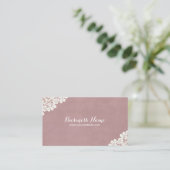 ヴィンテージレースコーナーダスティエレガントバラ 名刺 (スタンド正面)