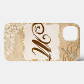 ヴィンテージレースジュエリービクトリアンモノグラムIPADケース Case-Mate iPhoneケース (裏面 (横))