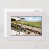 ヴィンテージレーストラック（競馬）ティファナメキシコ ポストカード (正面/裏面)