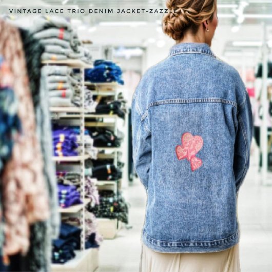 ヴィンテージレーストリオ デニムジャケット