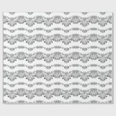 ヴィンテージレースハンキーブライダルシャワー ラッピングペーパー (フラット)