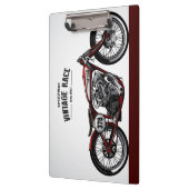 ヴィンテージレースバイク |オートバイのクリップボード クリップボード (左)