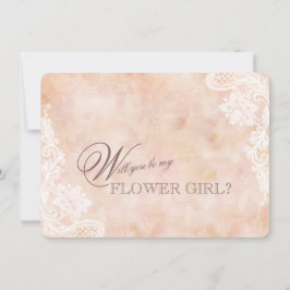 ヴィンテージレースバラオールド紙結婚ズフラワーガール