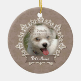 ヴィンテージレースペット記念オーナメント セラミックオーナメント