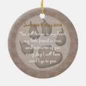 ヴィンテージレースペット記念オーナメント セラミックオーナメント (裏面)