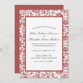 ヴィンテージレース事件 | 結婚s 招待状 (正面/裏面)