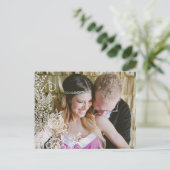 ヴィンテージレース写真ポストカードを保存 案内ポストカード (スタンド正面)