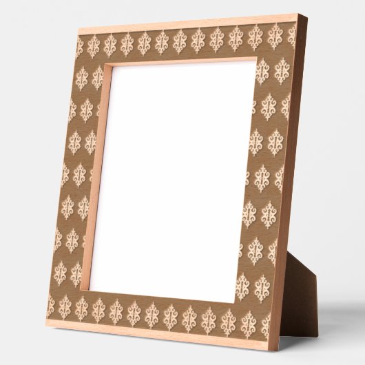 ヴィンテージレース写真枠 レーザー彫刻フレーム (左)