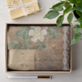 ヴィンテージレース及び写真 薄葉紙 (ギフト)