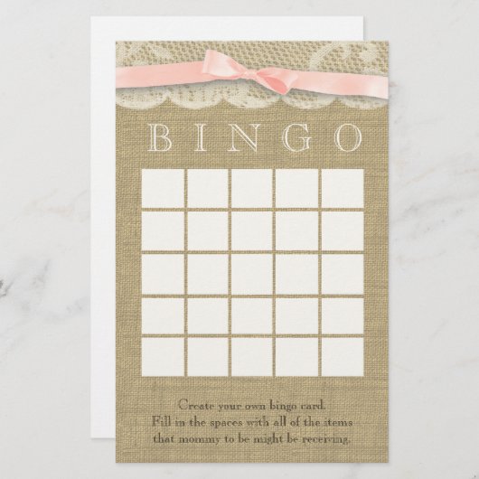 ヴィンテージレース及び弓シャワービンゴ (正面/裏面)