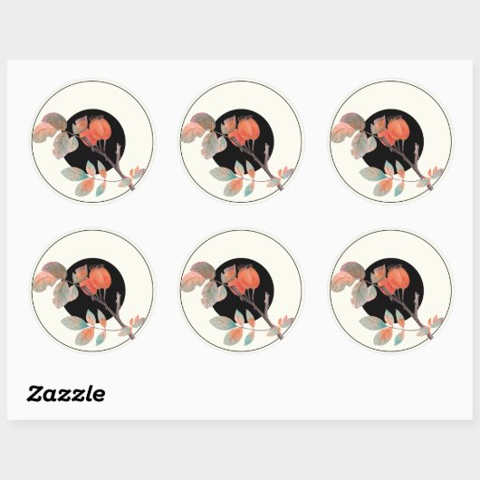 ヴィンテージレース及び真珠のフローラのステッ結婚カー ラウンドシール (シート)