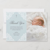 ヴィンテージレース少年バプテススサンキュー ノートカード (正面)