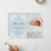 ヴィンテージレース少年バプテススサンキュー ノートカード (正面/裏面インサイチュ)