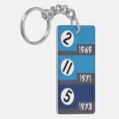 ヴィンテージレース用キーチェーン キーホルダー (正面左)