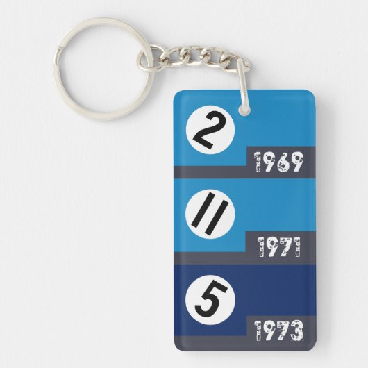 ヴィンテージレース用キーチェーン キーホルダー (正面)