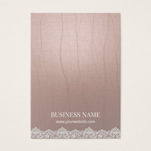 ヴィンテージレース禅紙イヤリングディスプレイカード (正面)