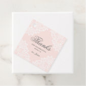 ヴィンテージレース赤ちゃん感謝していシャワーユーメッセージカード フェイバータグ (インサイチュ)