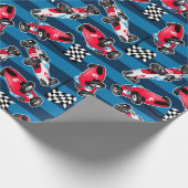 ヴィンテージレース車 ラッピングペーパー (角)