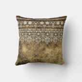 ヴィンテージレース クッション (裏面)