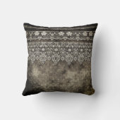 ヴィンテージレース クッション (裏面)