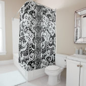 ヴィンテージレース シャワーカーテン (インサイチュ)