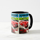ヴィンテージレース:スポーツオートレースカー マグカップ (正面右)