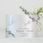 ヴィンテージレー縁どス・シルバー保存日 セーブザデート (スタンド正面)