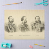 ヴィンテージロイヤリティープリンスEphemera Decompage 薄葉紙 (クラフト)