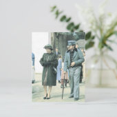 ヴィンテージロイヤリティ、クイーンアットフォートサントル ポストカード (スタンド正面)