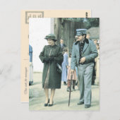 ヴィンテージロイヤリティ、クイーンアットフォートサントル ポストカード (正面/裏面)