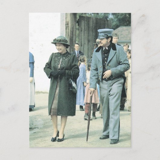 ヴィンテージロイヤリティ、クイーンアットフォートサントル ポストカード (正面)