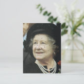 ヴィンテージロイヤリティ、クイーンマザー ポストカード (スタンド正面)