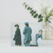 ヴィンテージロイヤリティ、クイーン訪問フォートサントル ポストカード (スタンド正面)