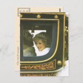 ヴィンテージロイヤリティ、クイーン、ダイアナ ポストカード (正面/裏面)