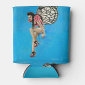 ヴィンテージロカビリー妖精クーラーボックス 缶クーラー (正面)