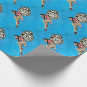 ヴィンテージロカビリー妖精 ラッピングペーパー (角)