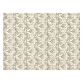 ヴィンテージロクラシックスターベージュフローラトワール テーブルクロス (正面(横))