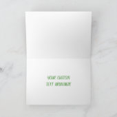 ヴィンテージログキャビン 1920年代 雪の降る濃い空 星の写真 シーズンカード (内部)