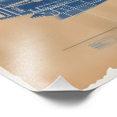 ヴィンテージロケット設計図 フォトプリント            (角)