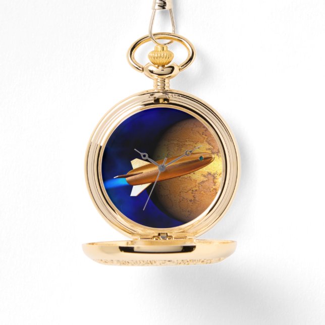 ヴィンテージロケット 腕時計 (正面)